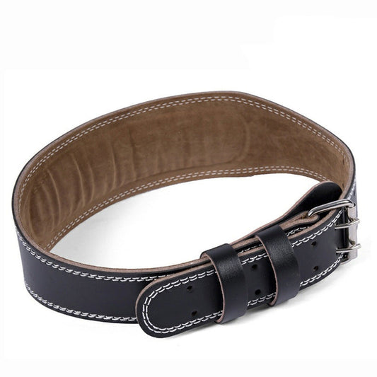 Cowhide Squat Strength Training Weightlifting Belt