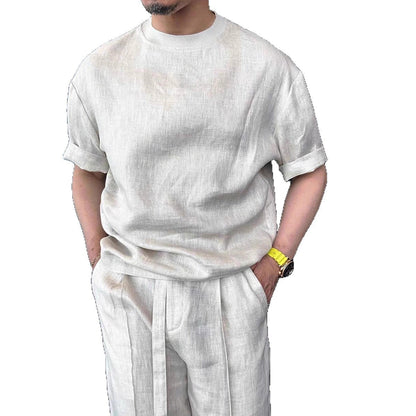 Linen Old Money Style Casual Suit For Men