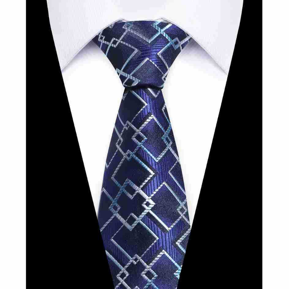 Usiness Striped Hand-stitched Polyester Tie