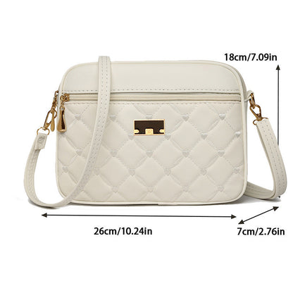 Fashionable Solid-Color Summer Shoulder Bag