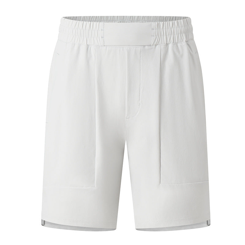 Lulu's New Summer Outdoor Ice Silk Shorts For Men, Quick-Dry Casual Sports Pants For Commuting, Running, And Fitness