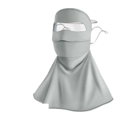 Summer Cycling Full-Face Sun-Protective Mask And Hat Combo