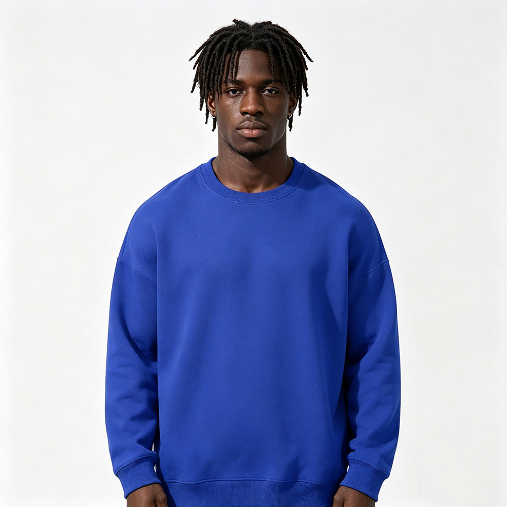 Thickened Crew Neck Sweatshirt
