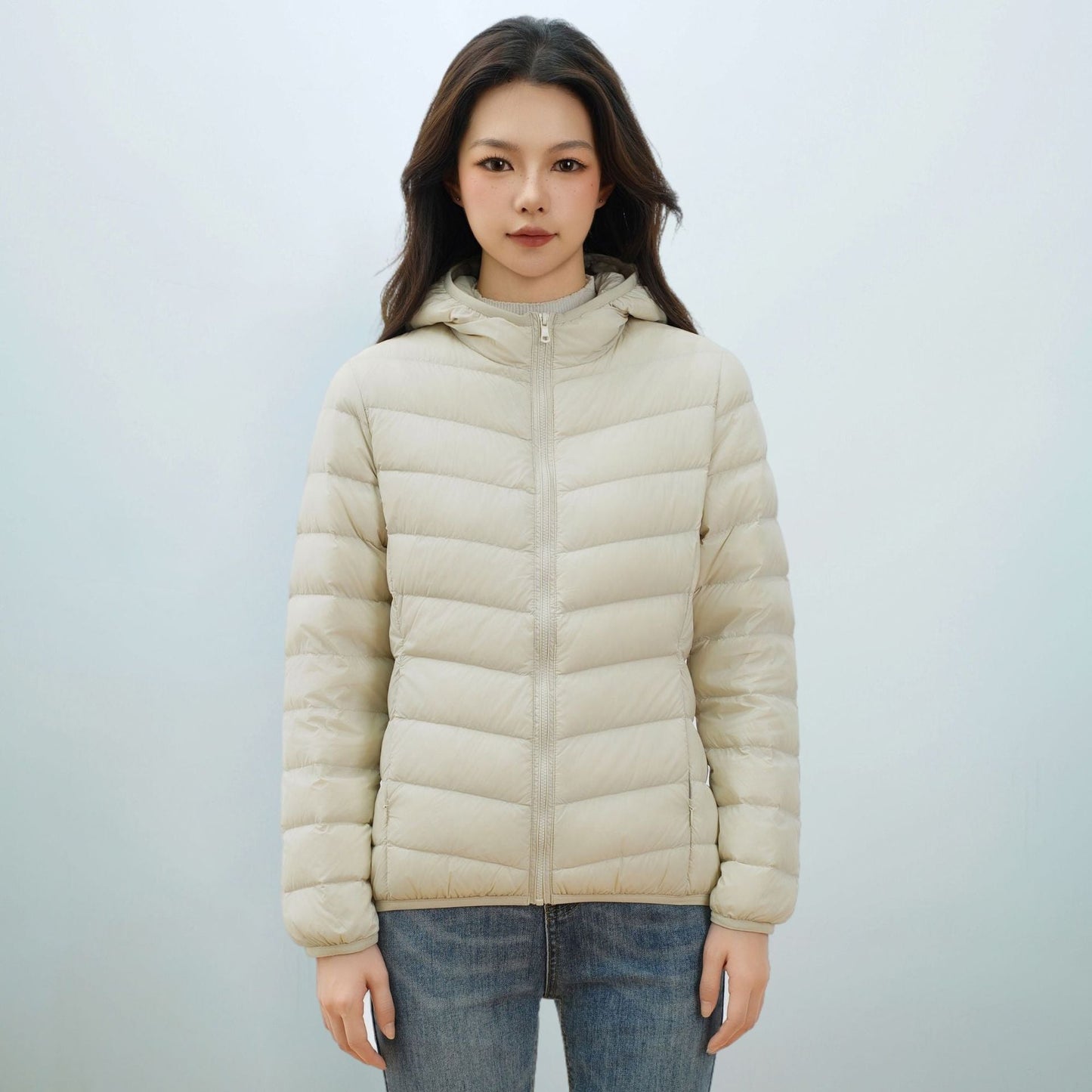 Women's Lightweight Down Jacket For FallWinter