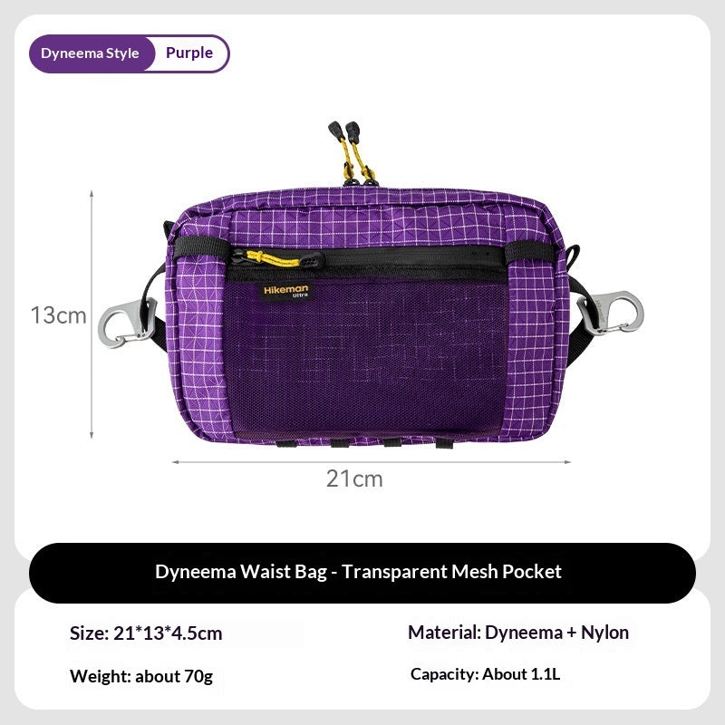 Lightweight Wear-Resistant Waterproof Waist Bag For Outdoor Activities