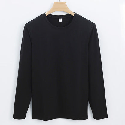 Double-sided Cotton T-shirt Casual Long-sleeve For Young Men
