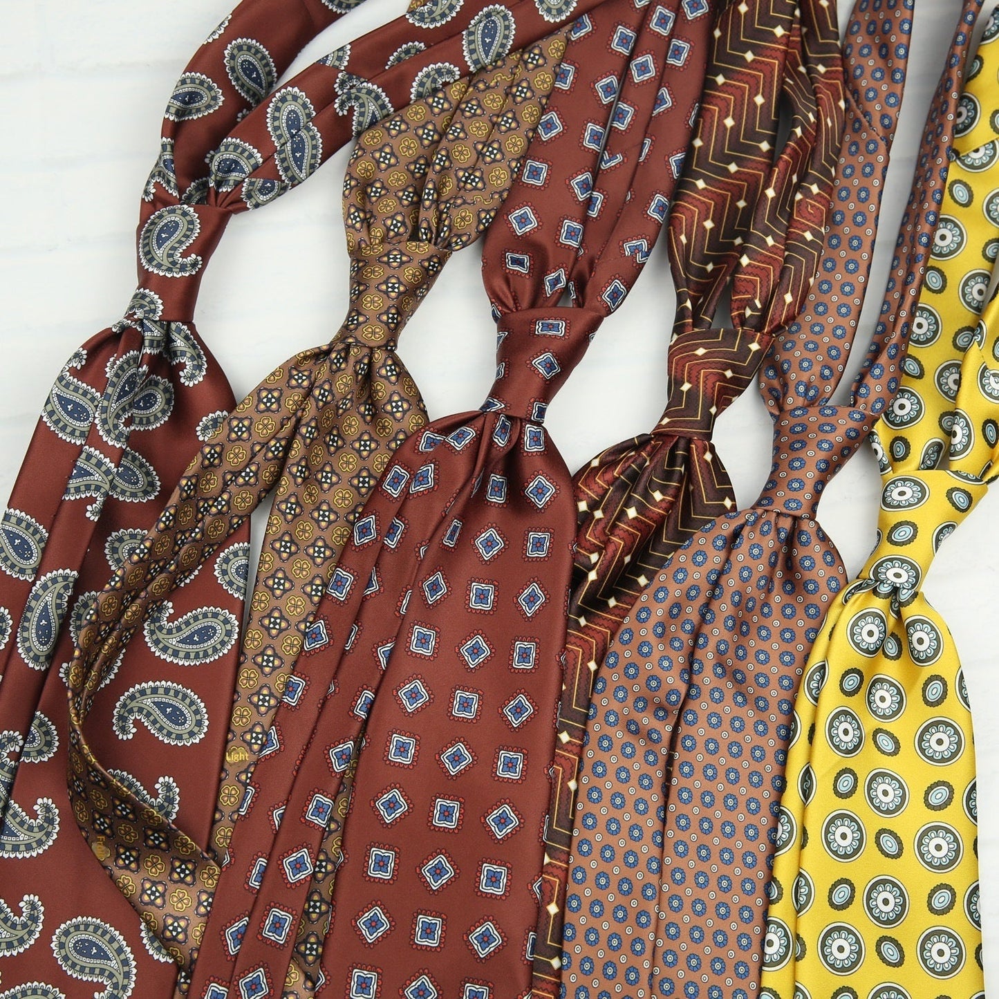 Printed Casual Patterned Vintage Tie