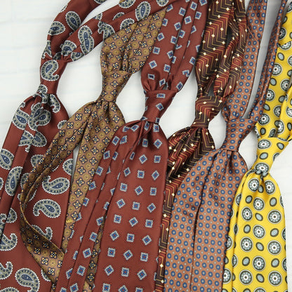 Printed Casual Patterned Vintage Tie