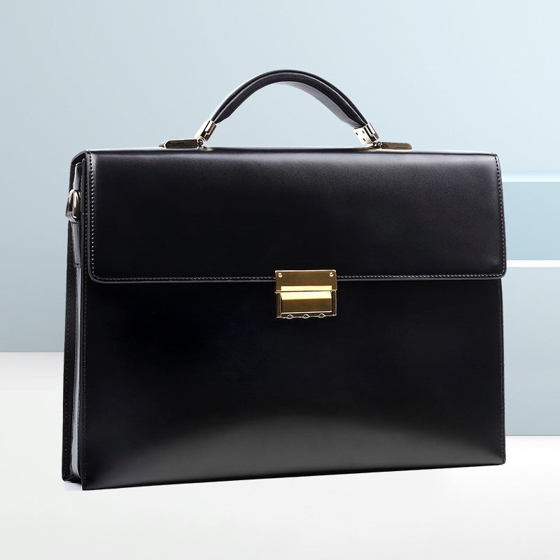 Password-locked High-capacity Portable Business Briefcase
