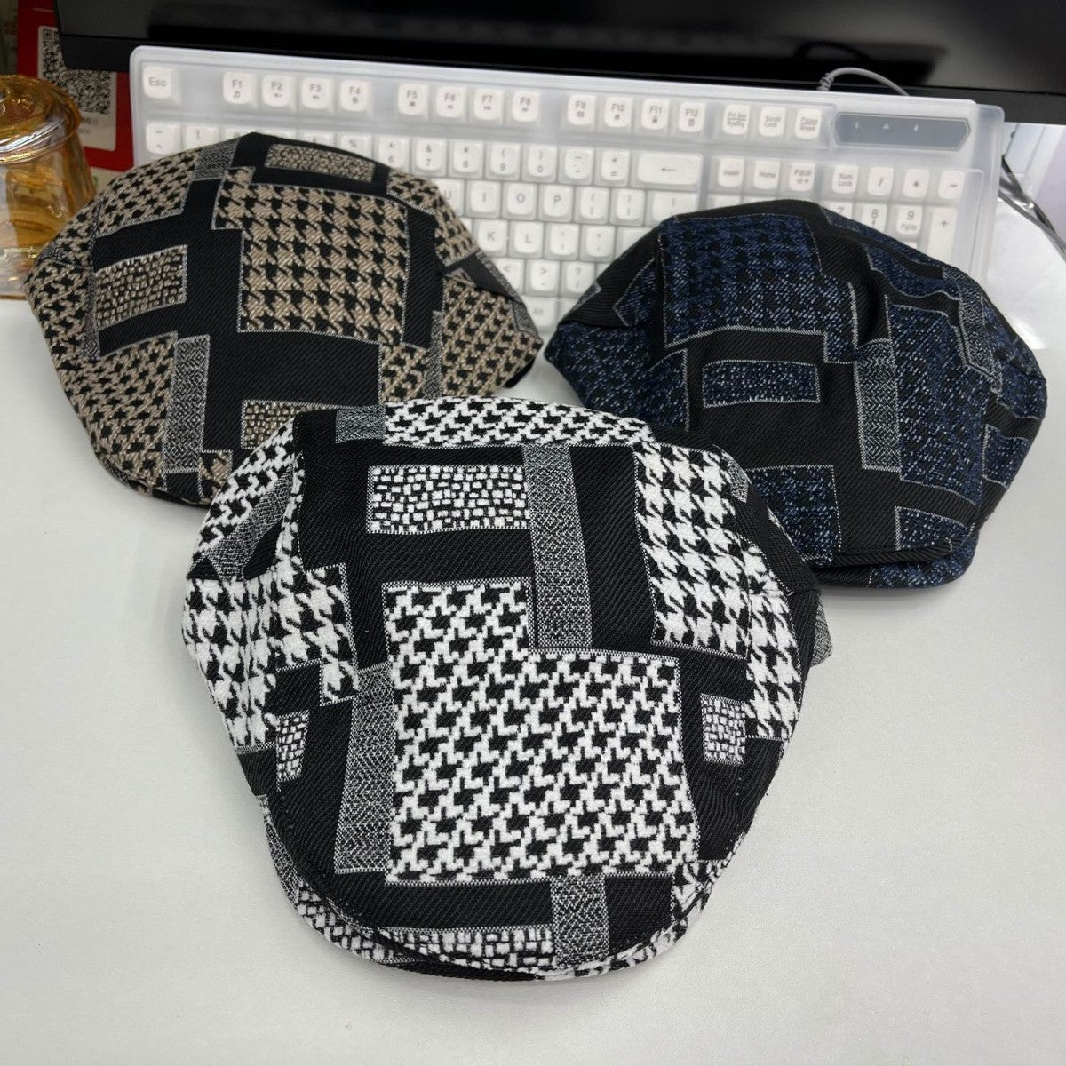 Japanese-style Denim Trucker Hat For Women