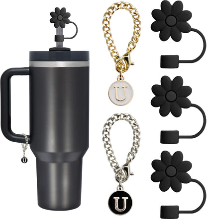Tumbler Letter Handle Charms - 5PCS
