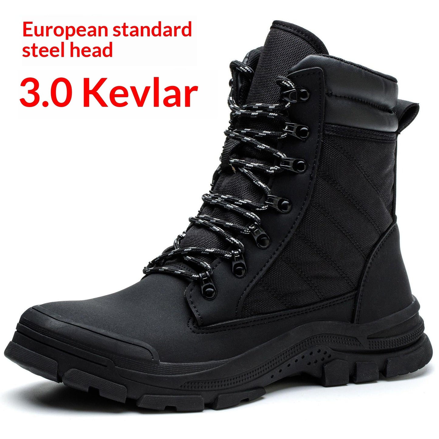 Men's High-top Labor Insurance Shoes Are Smash-proof