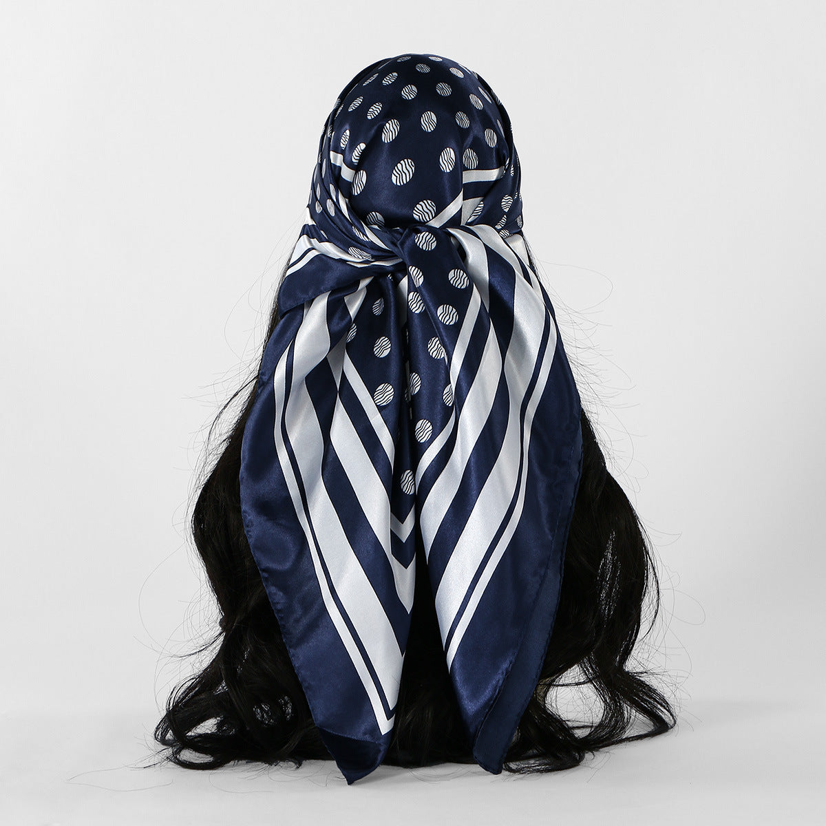 Simulation Silk Professional Decorative Headscarf Shawl
