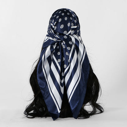 Simulation Silk Professional Decorative Headscarf Shawl