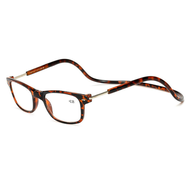 Hanging Neck Reading Glasses Strong Magnetic Suction Stone HD Portable