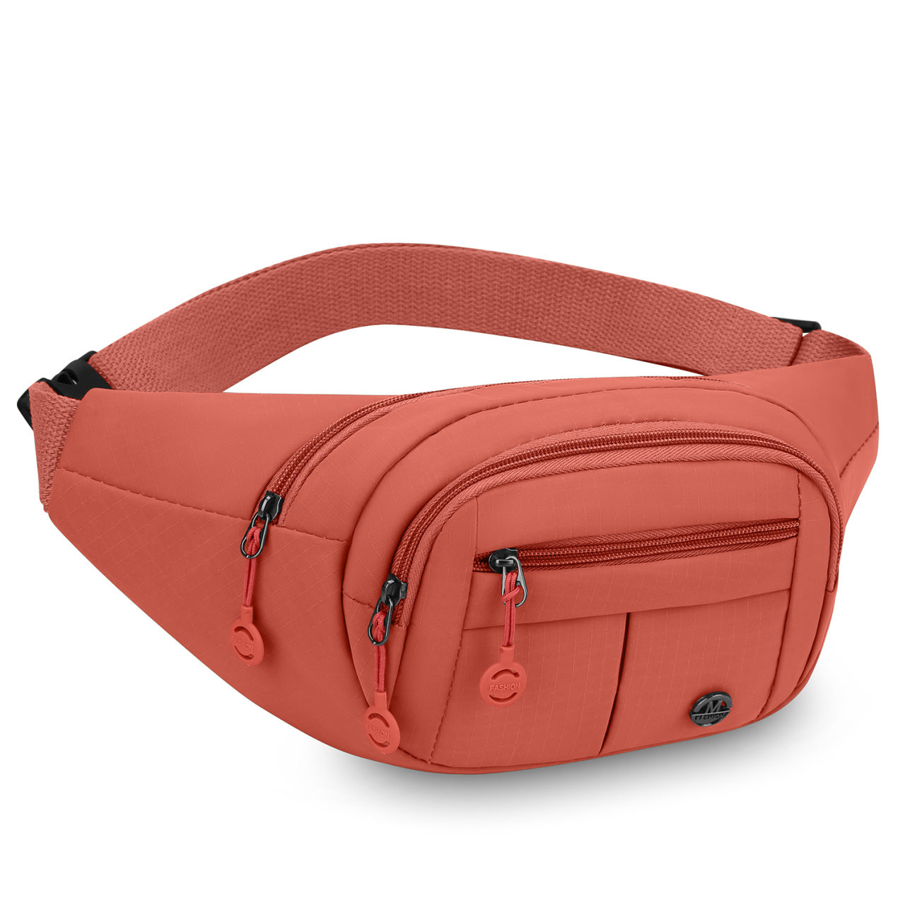 New Simple Crossbody Bag Forest Series Versatile Leisure Nylon Shoulder Bag Outdoor Sports Mobile Waist Bag Women's Chest Bag