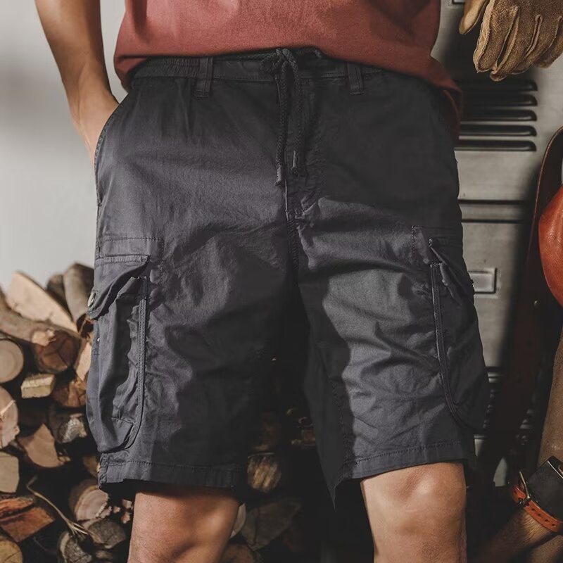 Casual Athletic Loose-fitting Straight-leg Capri Pants