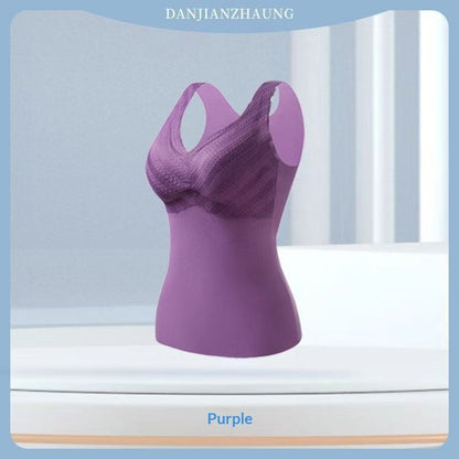 Autumn And Winter Body-hugging Topno Bra Required