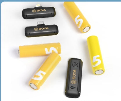 Clip-on Radio Microphone Mobile Phone Recording Portable