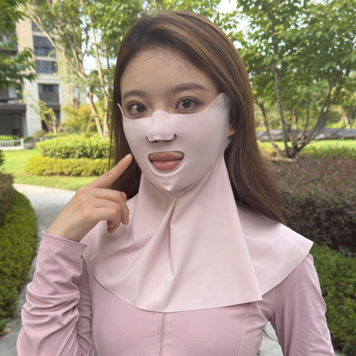 Sun-protective Face Mask For Women Full-face Coverage UV Protection