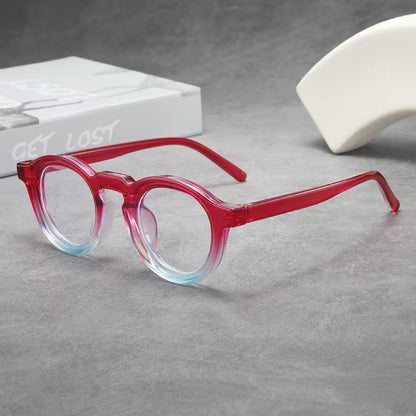 Round-frame High-definition Blue-light-blocking Plain Glasses