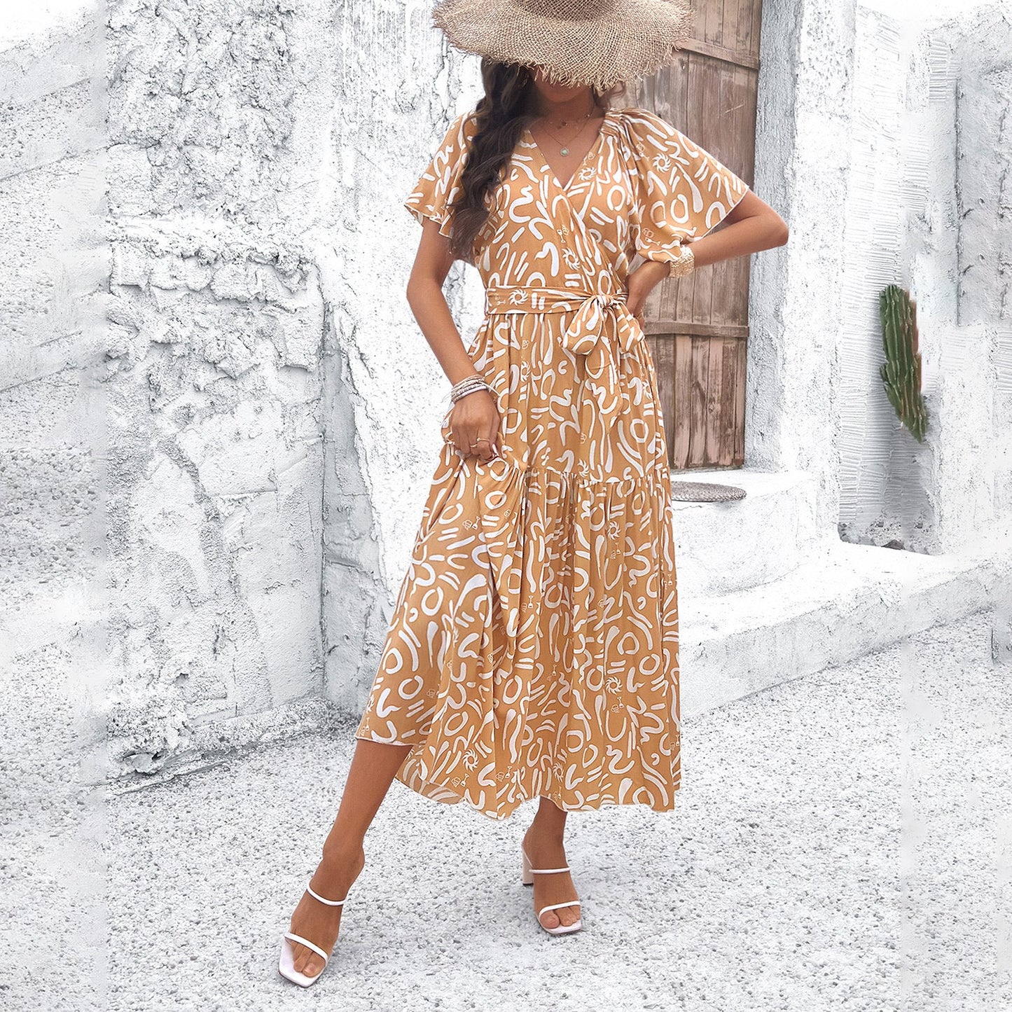 Spring/Summer Printed Dress