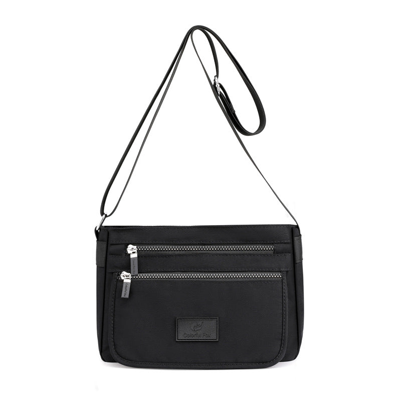 Foreign Trade Women's Bags 2026 New Trendy Shoulder Bag Waterproof Nylon Bag Multi-Layer Crossbody Bag Korean Style Versatile Backpack