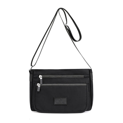 Foreign Trade Women's Bags 2026 New Trendy Shoulder Bag Waterproof Nylon Bag Multi-Layer Crossbody Bag Korean Style Versatile Backpack