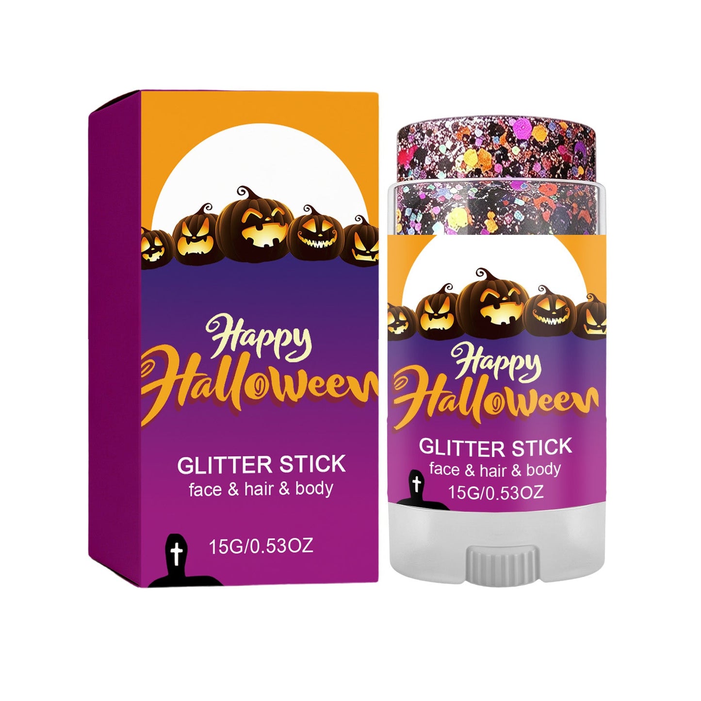 Halloween Glitter Stick