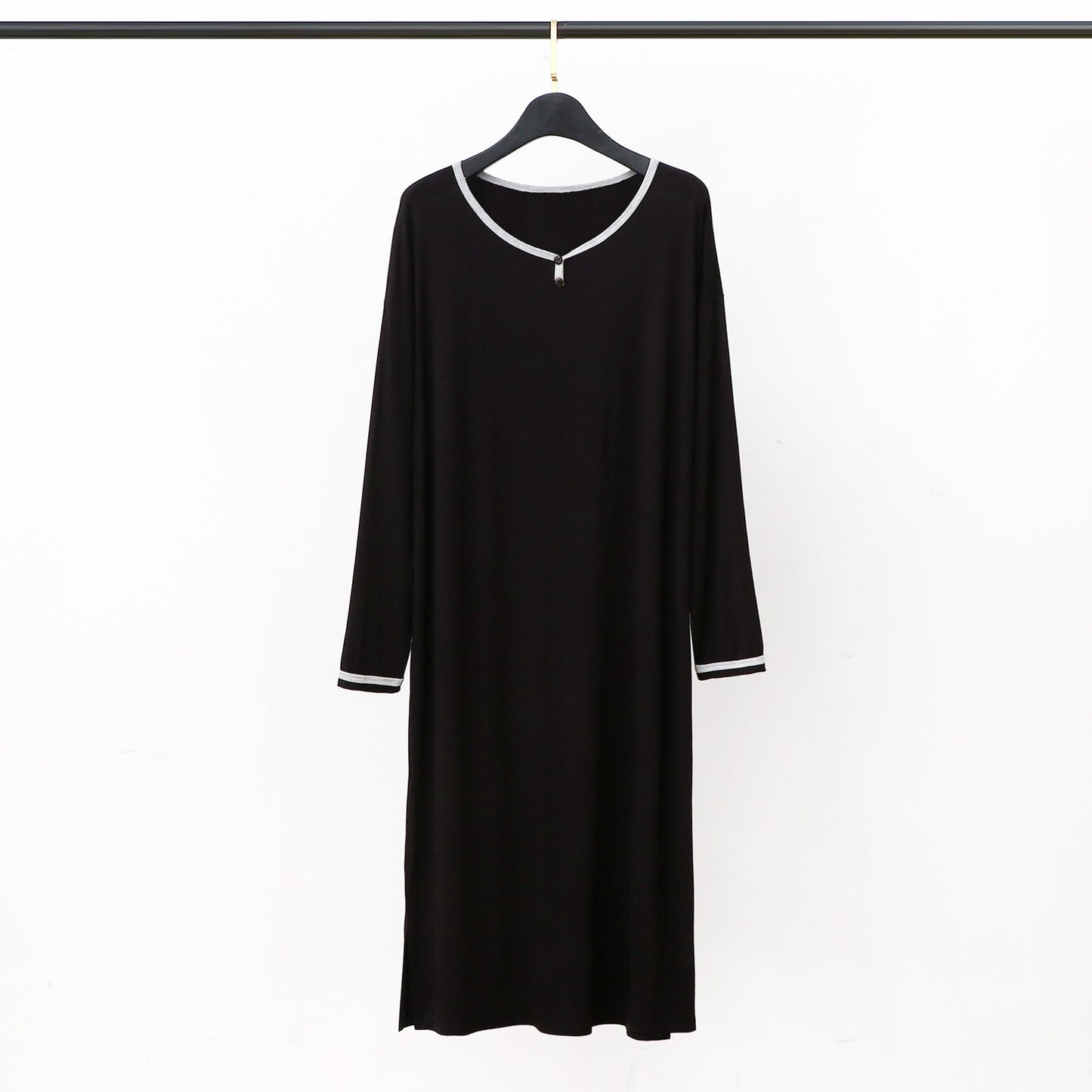Long Soft Draping Bathrobe Men's Pajamas