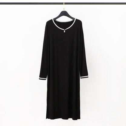 Long Soft Draping Bathrobe Men's Pajamas