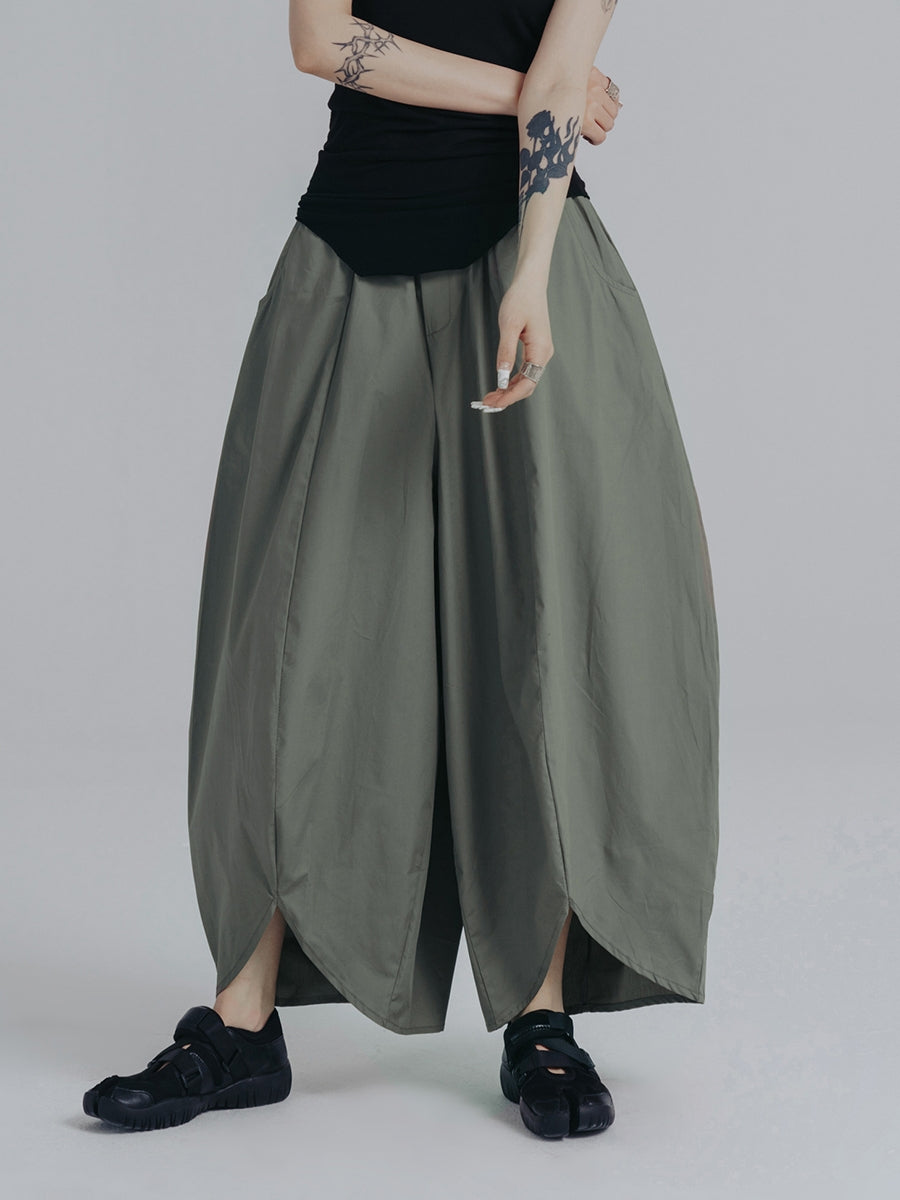 Loose Wide Leg Pants Bloomers For Women