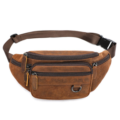 Multifunctional Mens ShoulderCrossbody Waist Bag