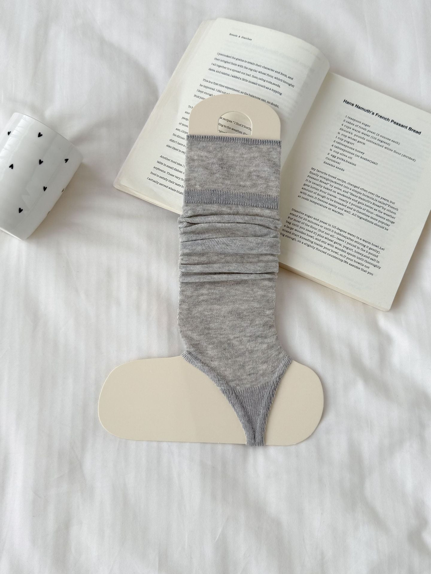 Foot Sock Set Flat Slouchy Socks Sun-protection Breathable Slimming Long-length
