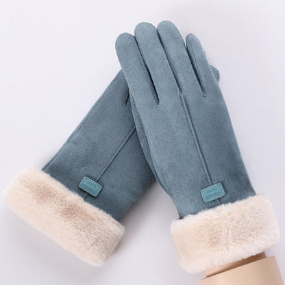 Touchscreen Compatible Thermal Gloves For Women Cyclists