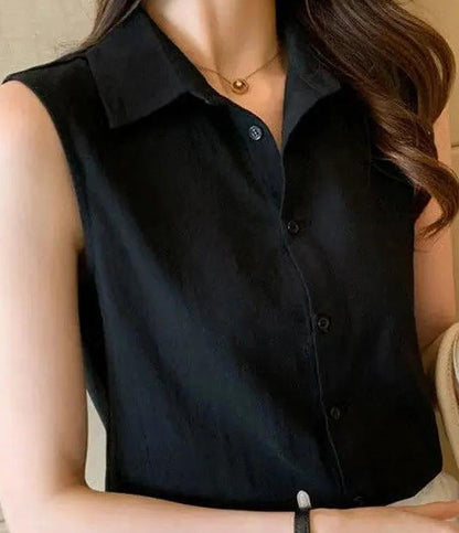 Womens Loose Western-style Bottoming Vest Top