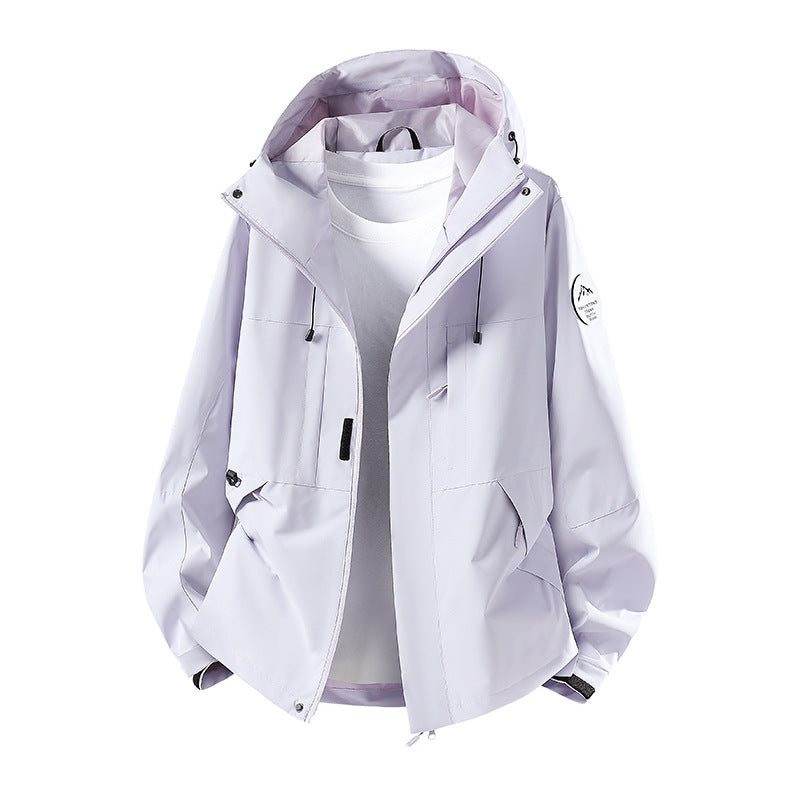 Dopamine Three-Proof Outdoor Couples Hardshell Jacket For Mountaineering