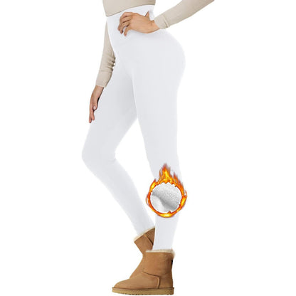 Velvet Padded Leggings Women's High Waist Winter
