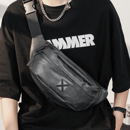 Korean Men's Bag Trendy Fashion Shoulder