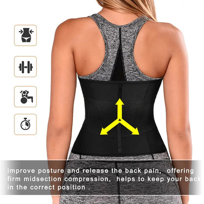 Women's Fitness Bodycon Waist Shaping Belt