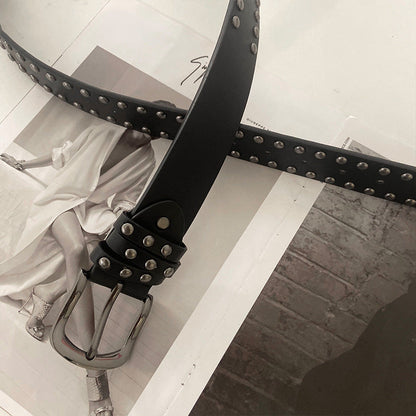 Womens Versatile Punk-style Vintage Belt