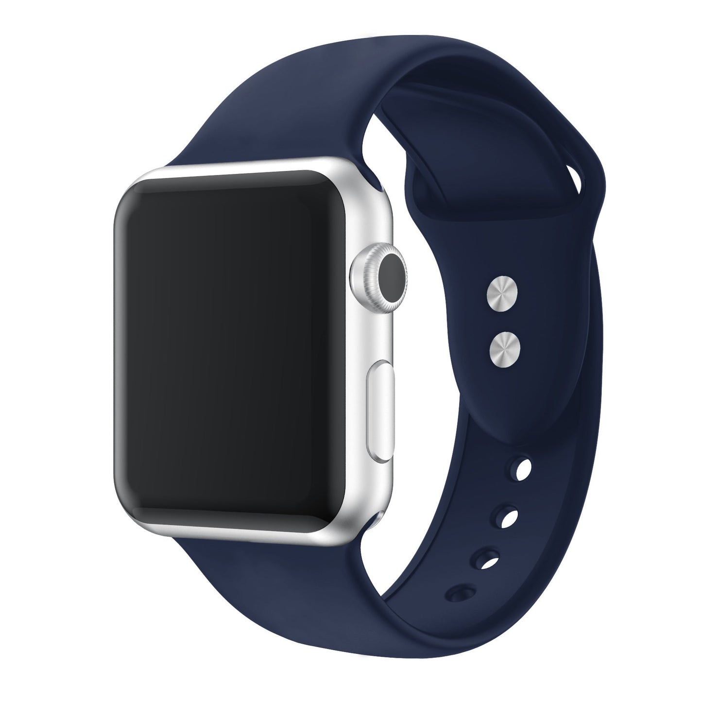 Watch Double Nail Silicone Watch Strap