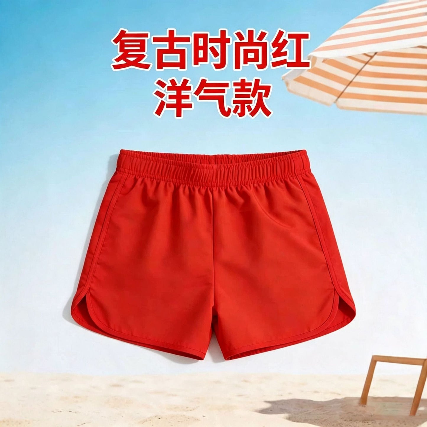 Mens Summer Beach Shorts  Cool Breathable Fabric