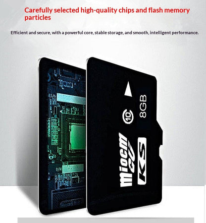 Memory Card For A Mobile Phone Controlled Dashcam