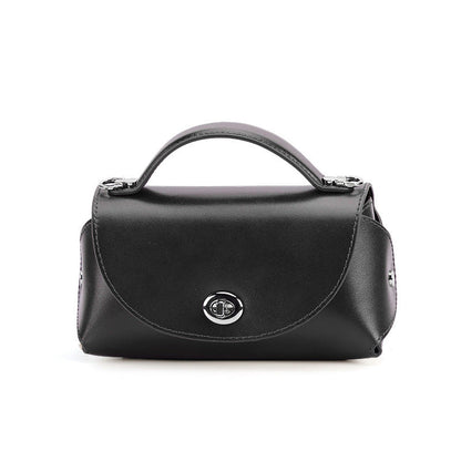 Retro-style Elegant Genuine Leather Tote And Crossbody Bag