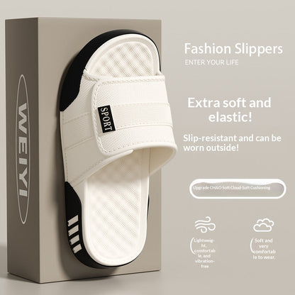 Plush-feel Slippers For Mendurable And Ideal For Summer Indoor Use