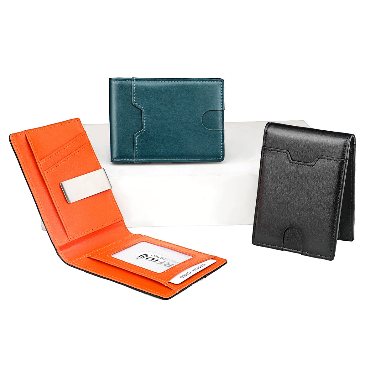 Genuine Leather US Dollar Clip Genuine Leather Wallet