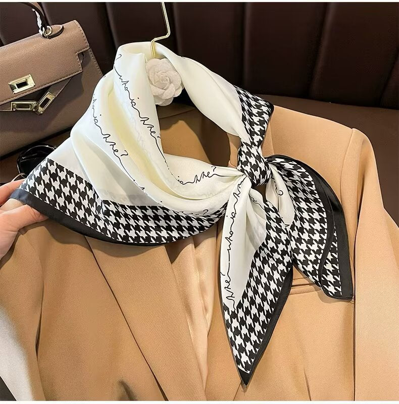 High-end Headscarf Versatile Neck Scarf Hairband Accessory