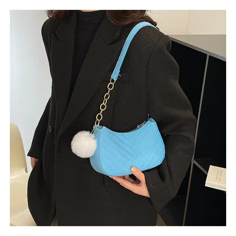 Vintage Felt Crossbody Bag Shoulder Bag Felt Bag For Women