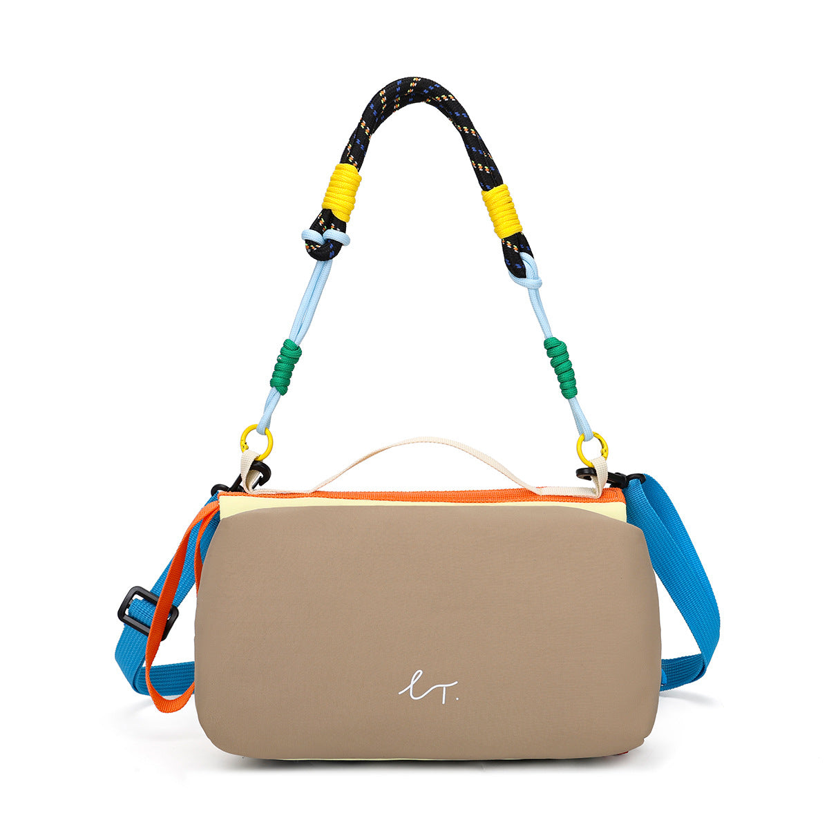 Contrast-color Portable Handbag For Carrying Your Phone When Youre Out